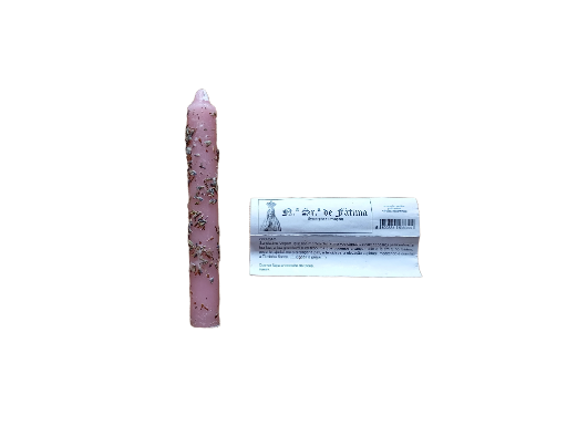 Bougie aux herbes Notre Dame de Fatima 