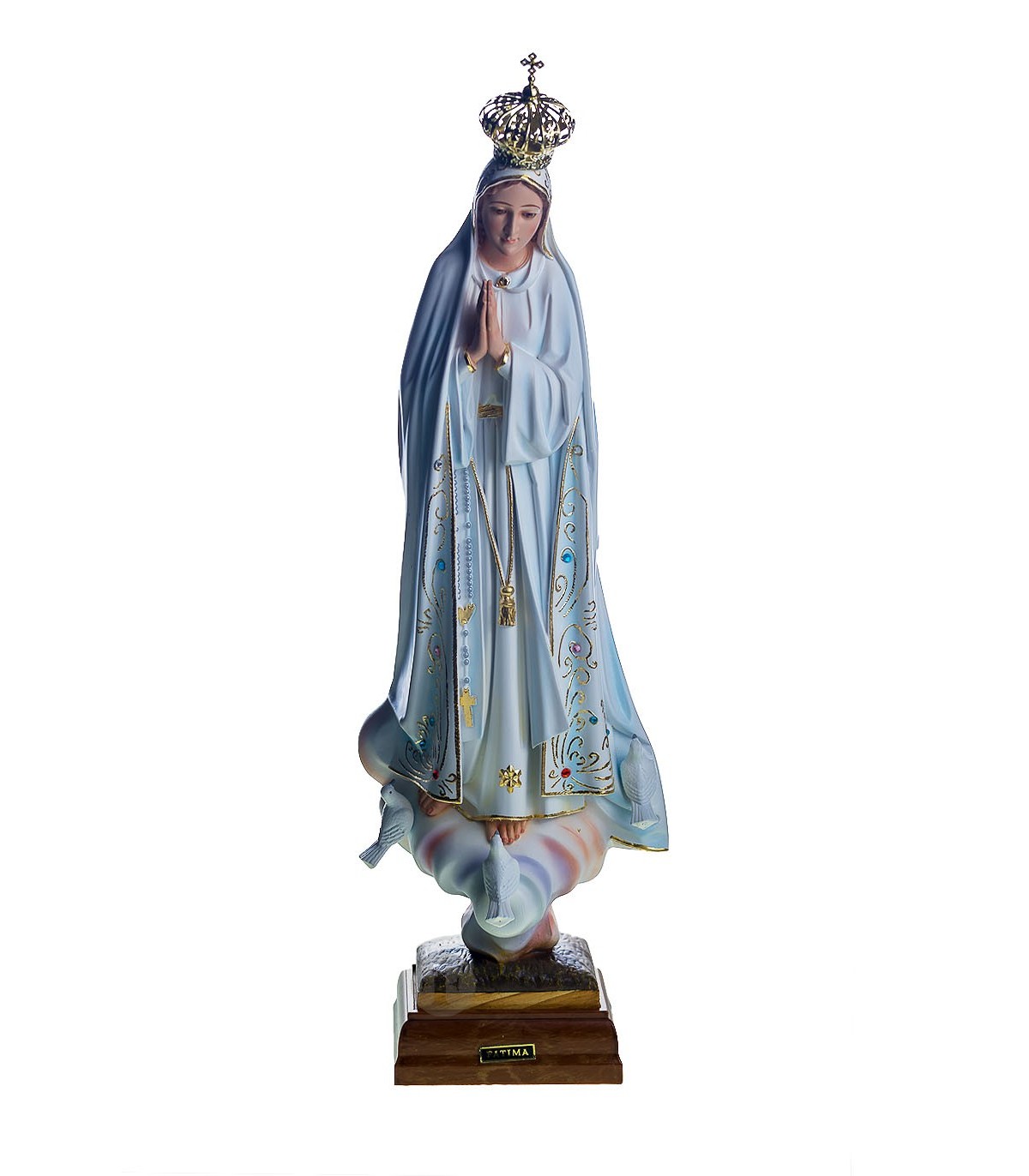 Statue de Notre Dame de Fatima 45cm