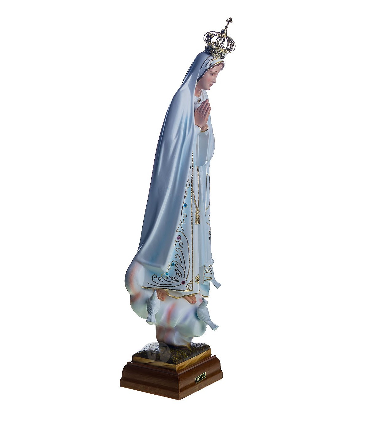 Statue de Notre Dame de Fatima 45cm