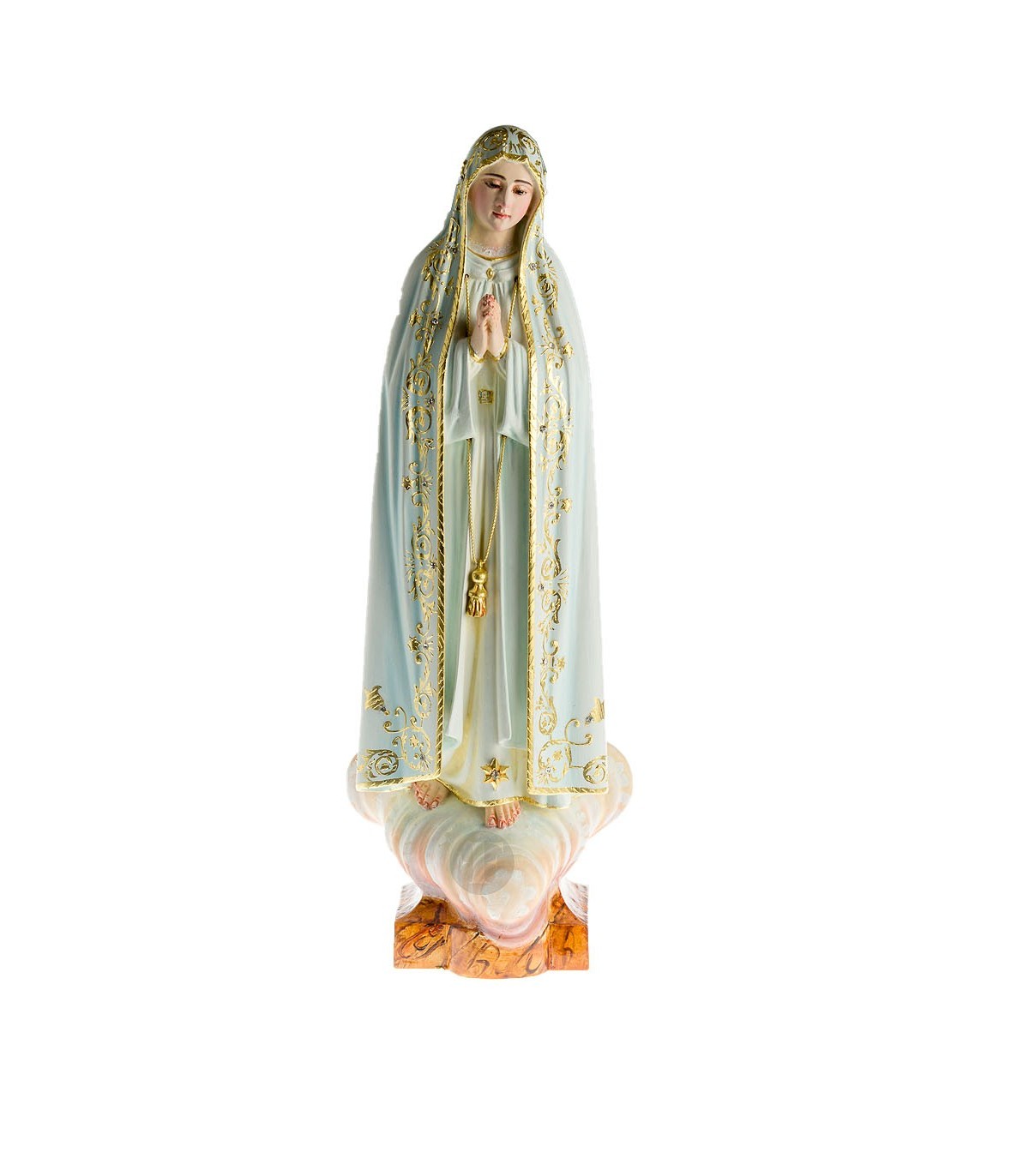 Statue réplique Notre Dame de Fatima chapelle