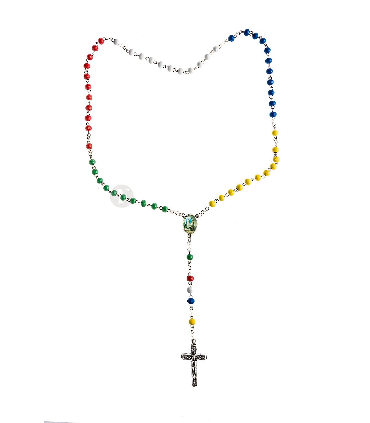 Chapelet multicolore de missionnaires 5mm