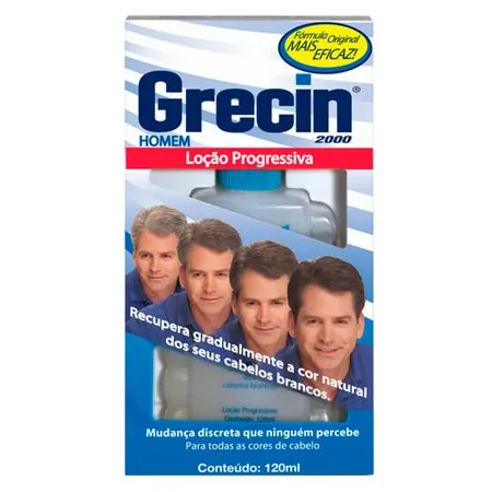 Grecin 2000 Loção Progressiva Homem 120ml