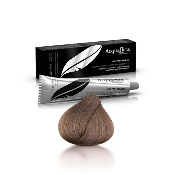 Coloração Acquaflora 7.1 Louro Natural Acizentado 60g