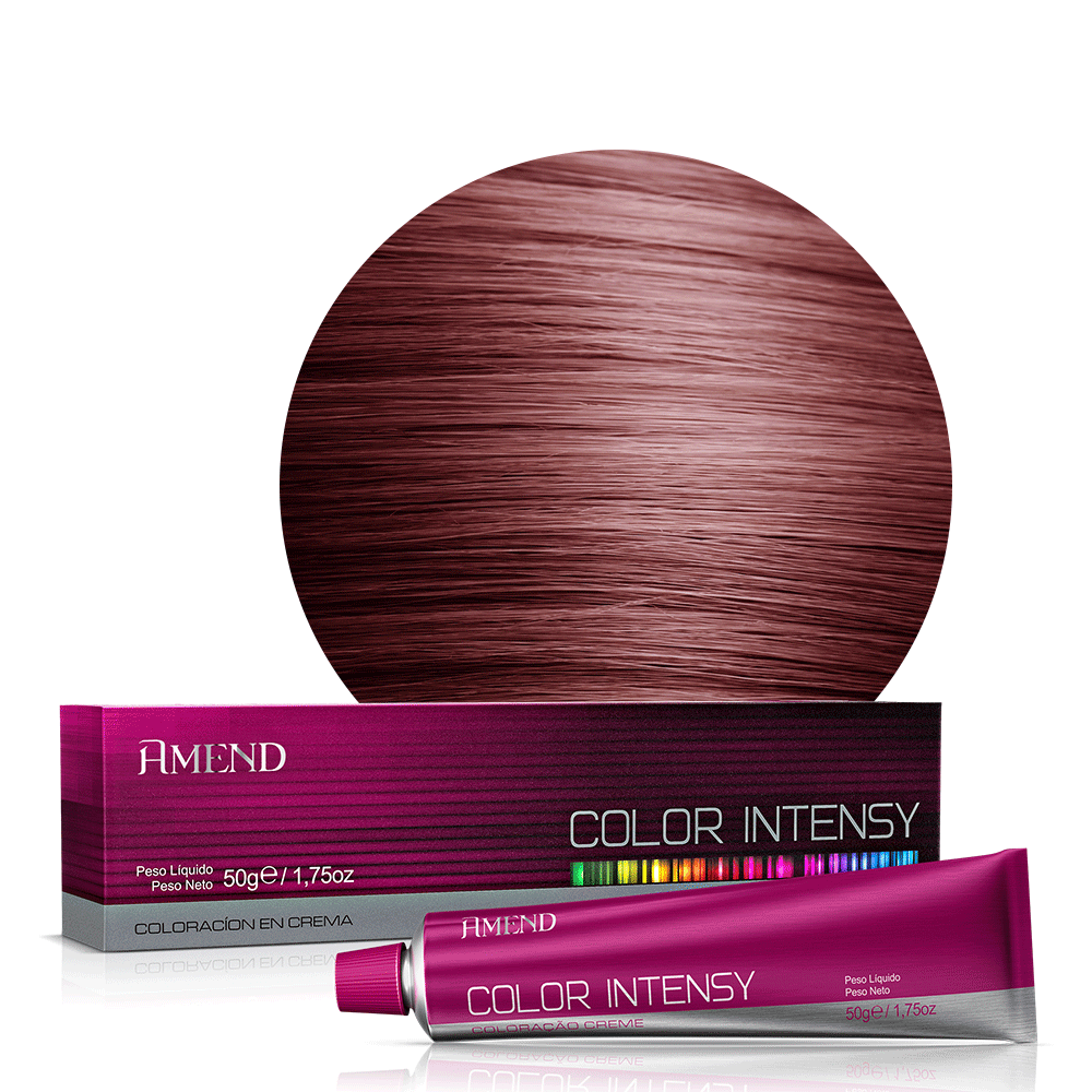 Coloração Amend Color Intensy 4.66 Cast. Médio Vermelho Intenso 50 g