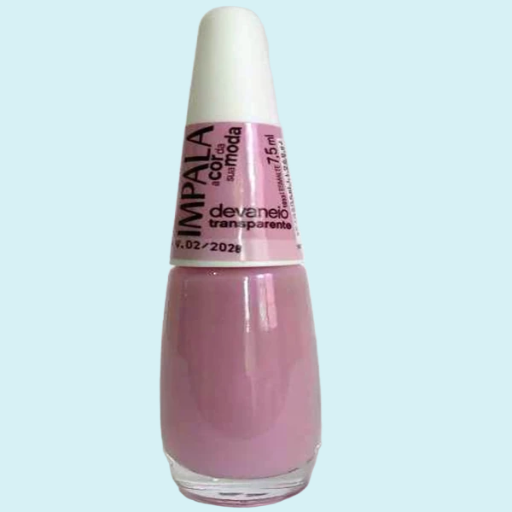 Esmalte Impala A Cor da Sua Moda Transparente Devaneio 7,5 ml