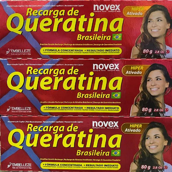 Recarga de Queratina Novex 80 g