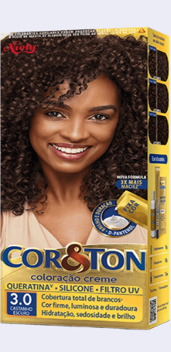 Coloração Cor&Ton Castanhos 50 g