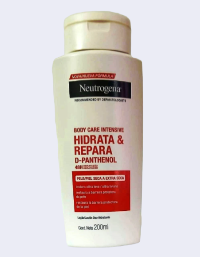 Loção Corporal Neutrogena com D-Panthenol 200 ml