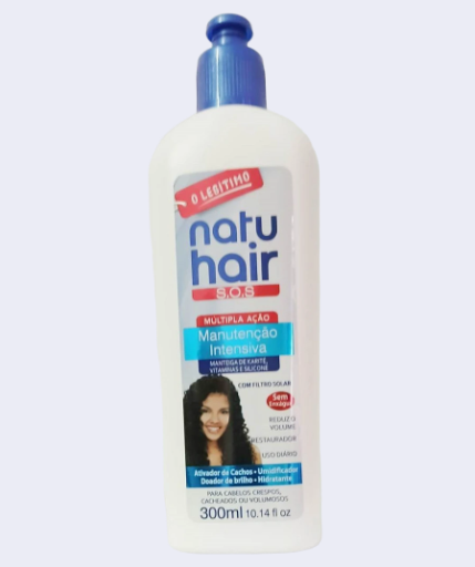 Creme de Manutenção Intensiva Natu Hair SOS 300 ml