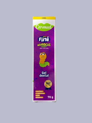 Gel Dental Carmed Fini Minhocas 70 g