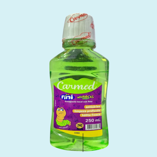 Enxaguante Bucal Carmed Fini Mimhocas 250 ml