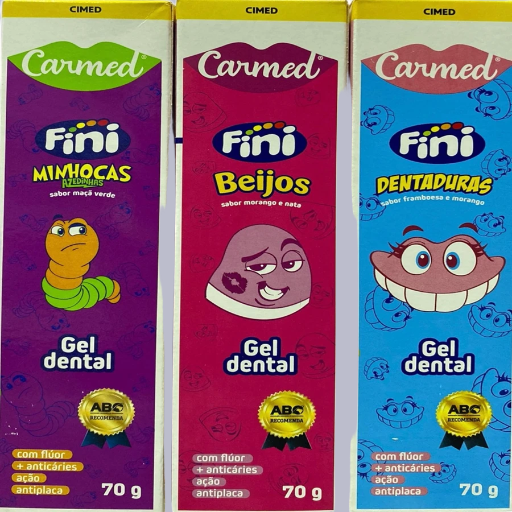 Gel dental Carmed Fini Beijos 70 g