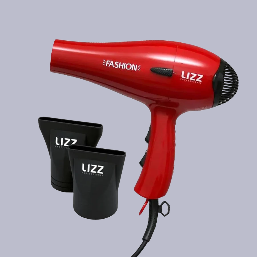 Secador de Cabelo Lizz Fashion Vermelho 127V (2150watts)