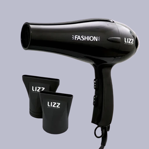 Secador de Cabelo Lizz Fashion Preto 127V (2150watts)