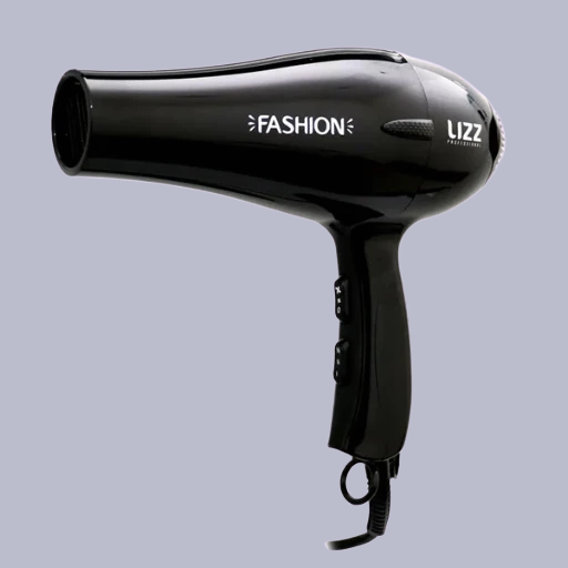 Secador de Cabelo Lizz Fashion Preto 127V (2150watts)