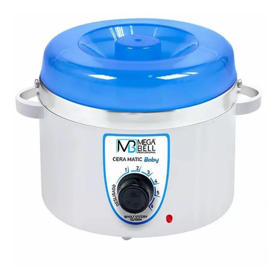 Aquecedor de Cera Mega Bell Cera Matic Baby  Sem refil 150 G