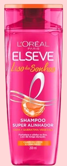 Shampoo Elseve Liso dos Sonhos Super Alinhador 200 ml