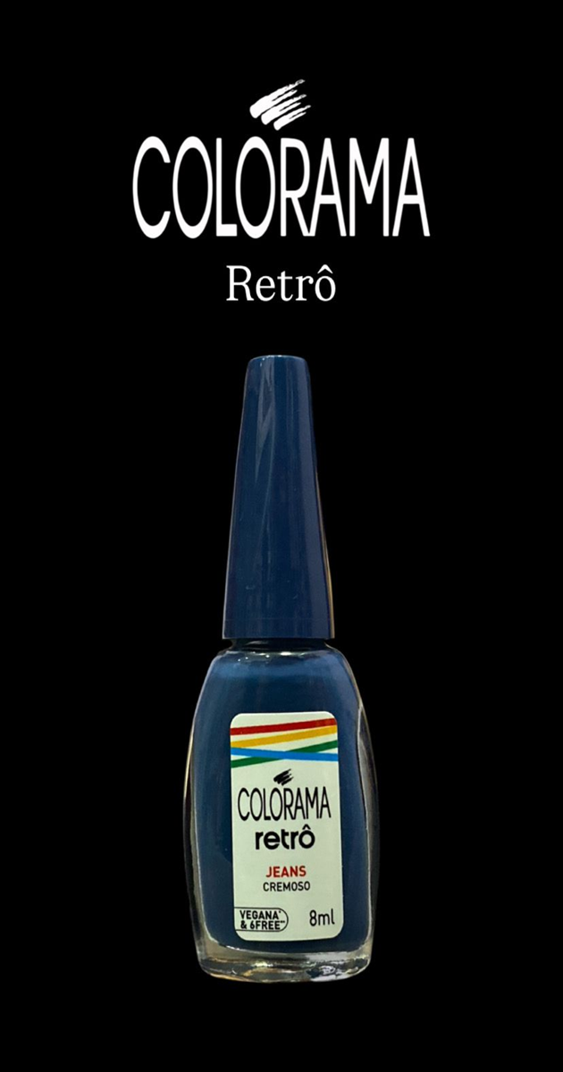 Esm. Colorama Retrô Zaza Cintila 8 ml