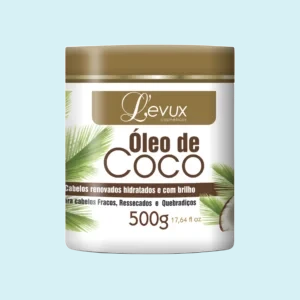 Mascara de Tratamento Levux Óleo de Coco 500g