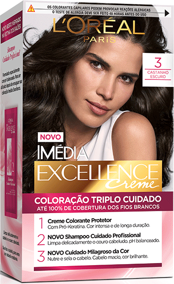 Coloração Imédia Excellence Várias Cores