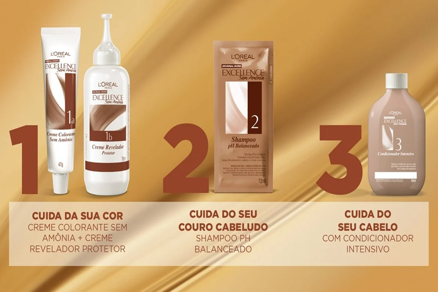 Coloração Imédia Excellence Sem Amônia Universal Nudes