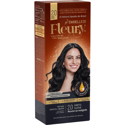Coloração Liquida Fleury -  Várias Cores
