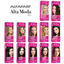 Coloração Alfaparf Alta Moda - Vária Cores