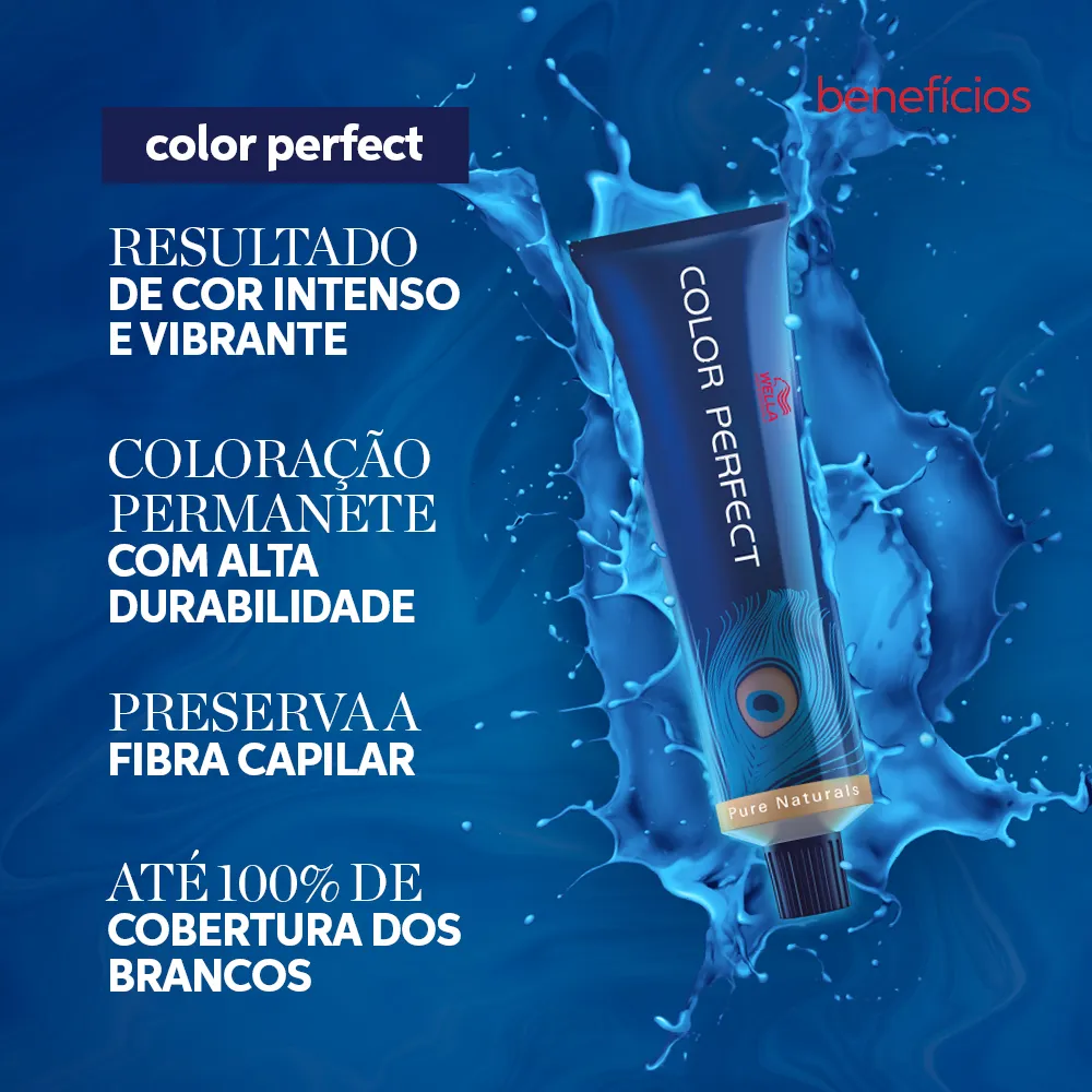 Coloração Color Perfect - Várias Cores