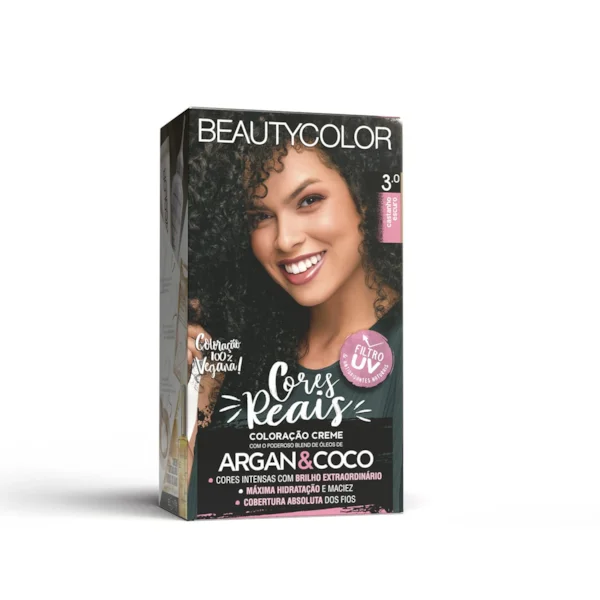 Coloração Kit BeautyColor - Várias Cores 