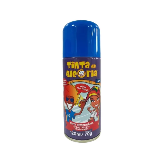 Tinta da Alegria Spray Cor Azul 150ml