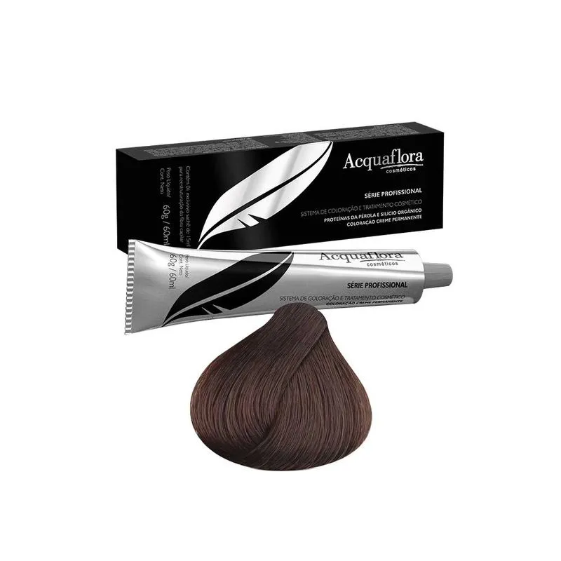 Coloração Acquaflora 5.7 Castanho Claro Marrom 60g