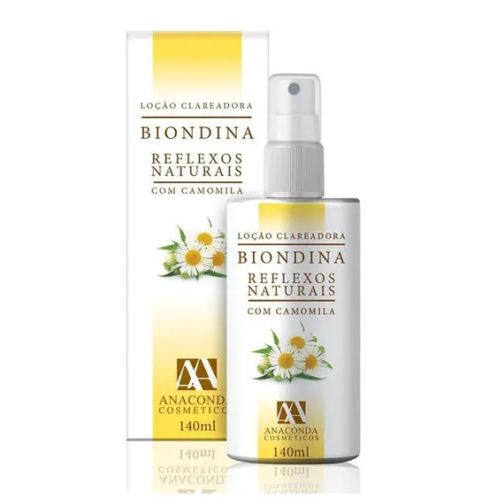 Biondina Plus Clareador Natural com Camomila 140ml