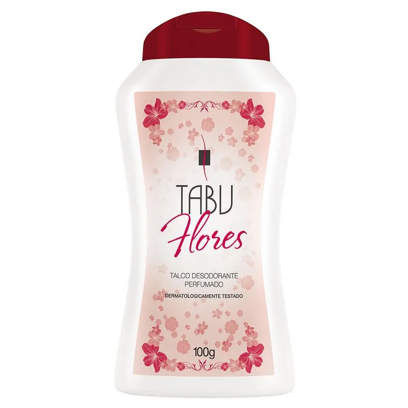 Talco  Tabu Flores 100g