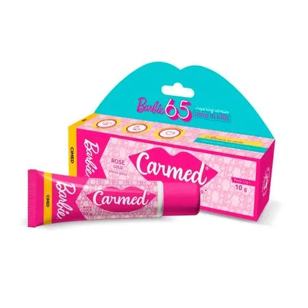 Hidratante Labial Carmed Barbie Rose Cold 10g