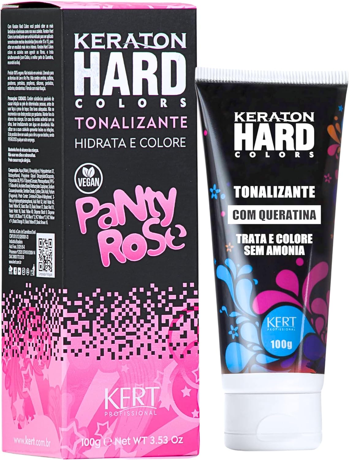 Keraton Tonalizante Hard Colors Panty Rose 100g