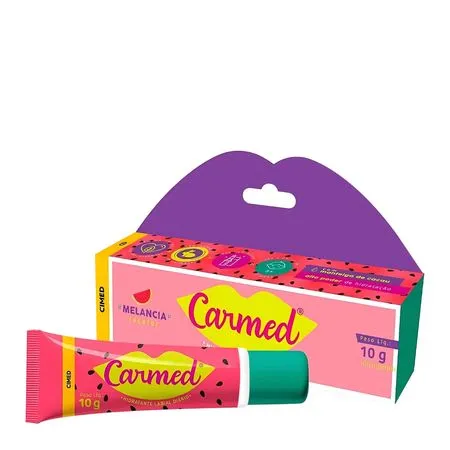 Hidratante Labial Carmed Melancia 10g
