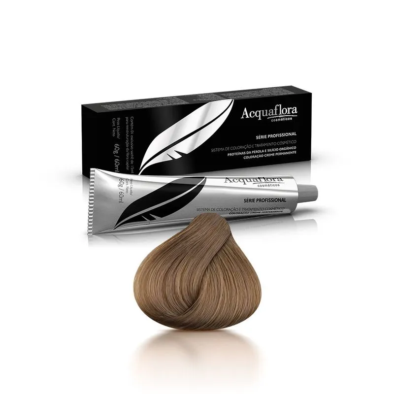 Coloração Acquaflora 8.1 Louro Claro Acinzentado 60g