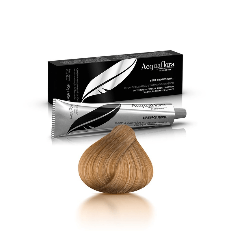 Coloração Acquaflora 8.31  Louro Claro Bege Dourado 60g