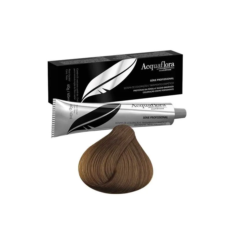 Coloração Acquaflora 6.1 Louro Escuro Acizentado 60g