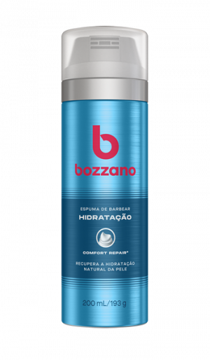 Espuma de Barbear Bozzano Hidratação 200ml