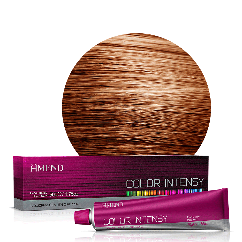 Coloração Amend Color Intensy 8.4 Louro Claro Acobreado 50g