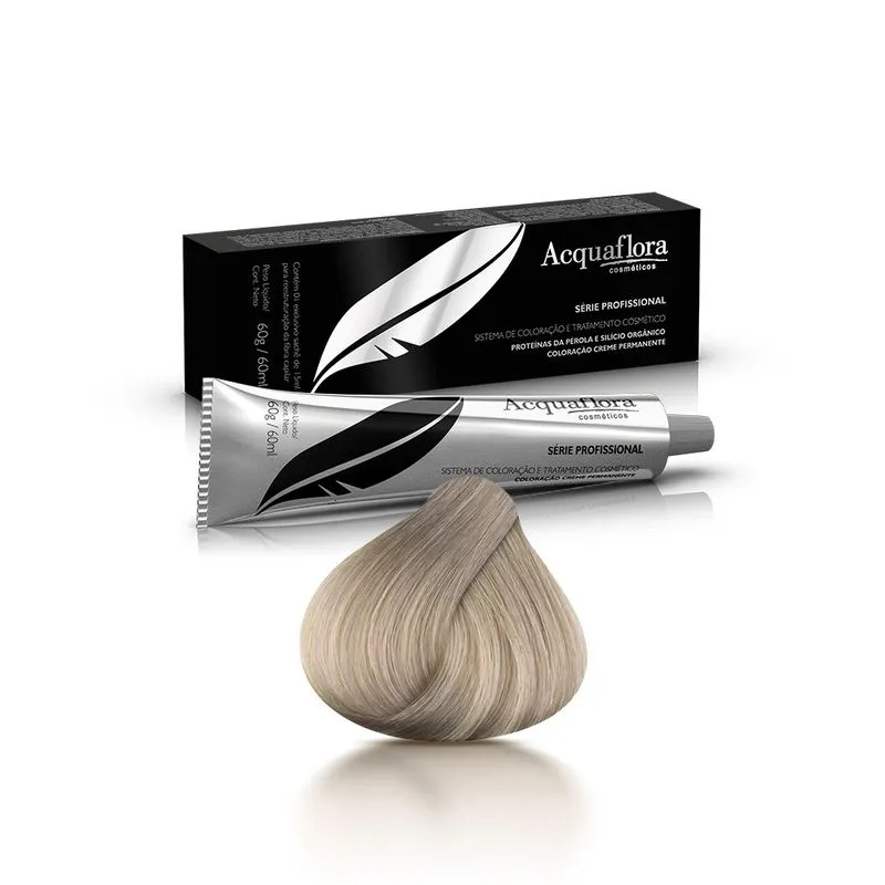 Coloração  Acquaflora 12.89 Louro Especial Pérola Cendre 60g