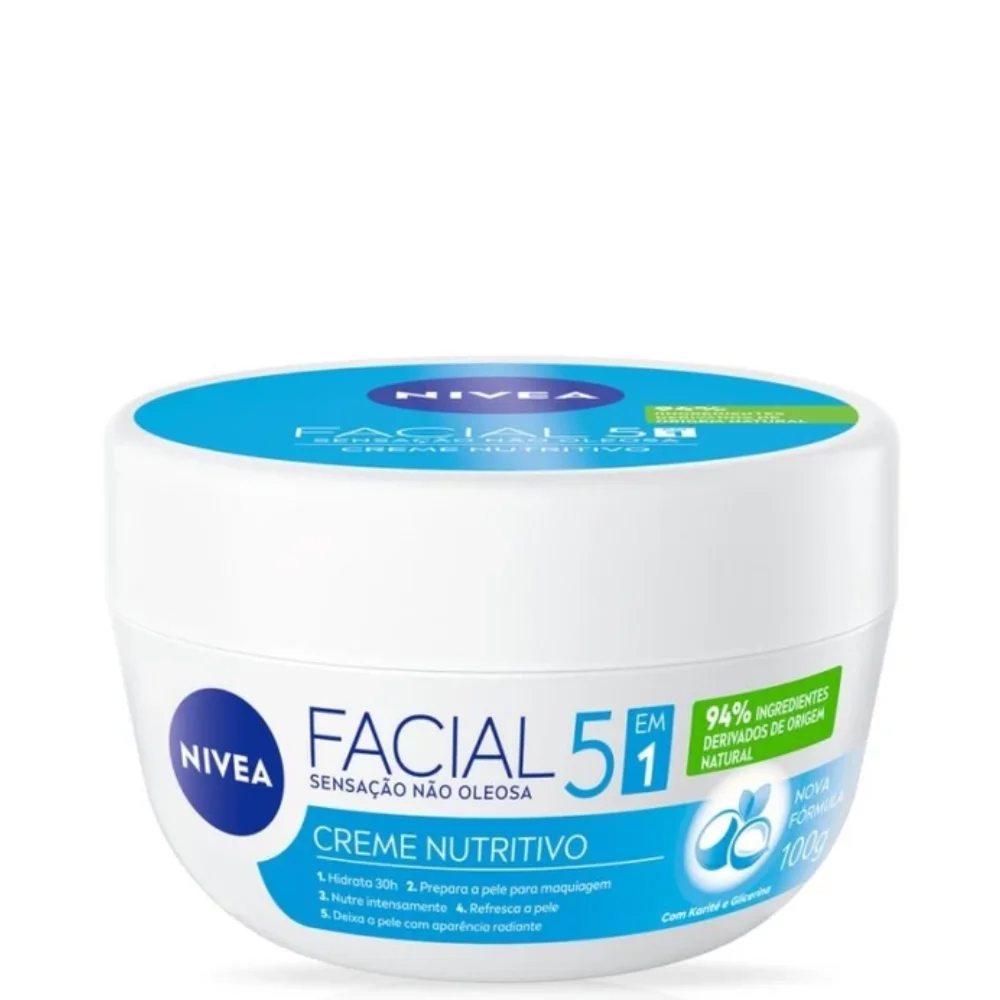 Nivea Creme Facial Nutritivo 5 em 1 100g