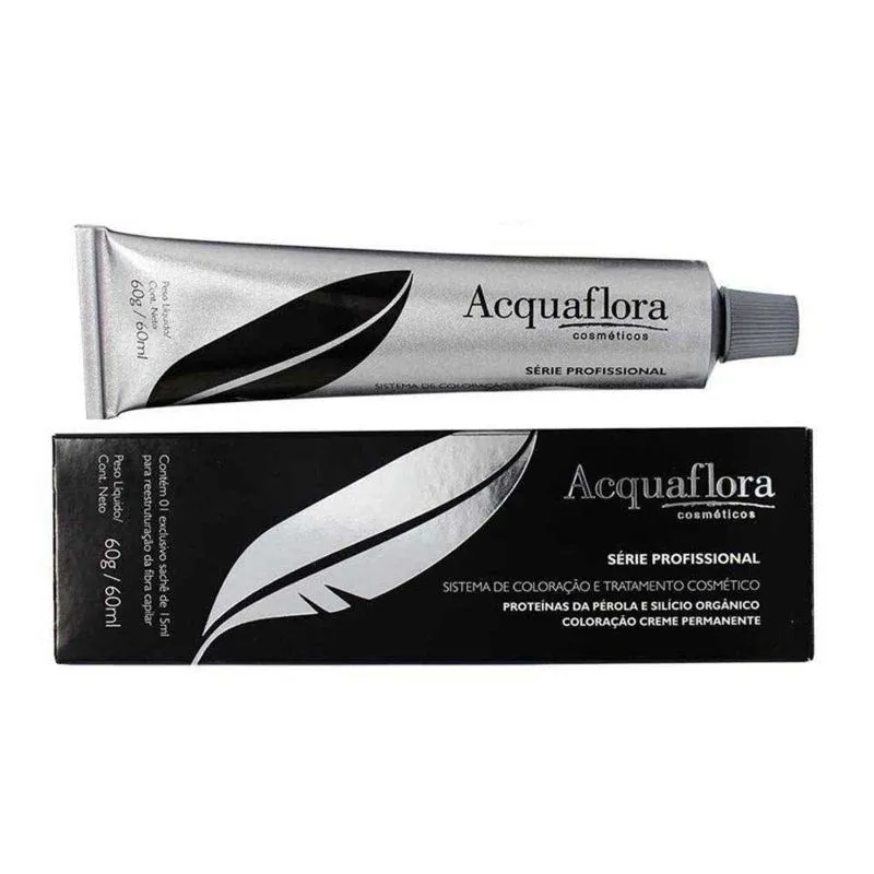 Coloração Acquaflora 7.7 Louro Natural Marrom 60g