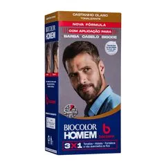 Tonalizante Biocolor Homem Castanho Claro