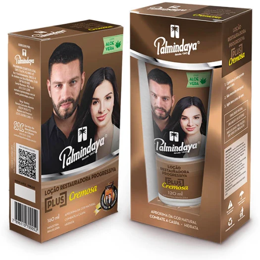 Loção Restauradora Palmindaya Plus Cremosa 160ml