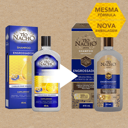 Shampoo Tio Nacho Engrossador 415ml