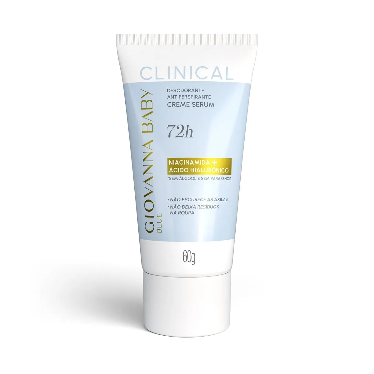 Desodorante Creme Sérum Giovanna Baby Clinical Blue 60g