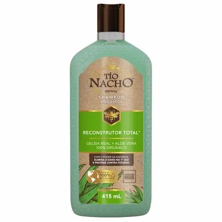 Shampoo Tío Nacho Reconstrutor Total 415ml