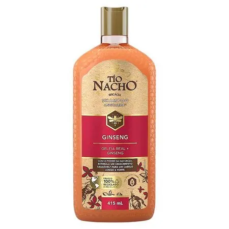 Shampoo Tío Nacho Ginseng 415ml